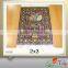 Handmade Silk Persian Carpets In Stock 2'x3' Hand Knotted Persian Silk Rug For Prayer Use