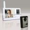 Wireless 3.5 Inch Color Display Multi Apartments Video Intercom System