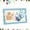 Wooden Kids Toys for Baby Handprint Color Paint Craft