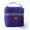 Wholesale solid color insulted polyester cooler bag tote handle