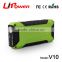 12v 12000mah deep cycle lithium ion battery car jumper with mini air compressor