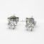 Wholesale hot sale crystal rhinestone women fashion earring Stainless Steel Stud Earring