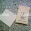 Fancy eco friendly&recyclable Logo Imprint jute bag decoration