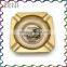 Environmental protection material Zinc alloy square shape cigar ash tray