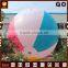 Hot selling rainbow color balloon outdoor waterproof inflatable advertising beach ball
