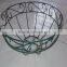 Factory Supply Wrought Iron Flower Hanging Baskets