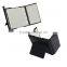 Portable folding makeup table mirror, mini desk cosmetic mirror with lights