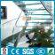 arc steel beam tempered glass panel stairs China supplier--YUDI