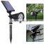 high lumen 2-in-1 solar powered outside solar spotlight with lithium battery                        
                                                Quality Choice