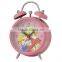 3 inches desktop cute mini alarm table 24 hour analog clock