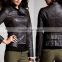 2014 New Arrival Classical Side Zipper Lady PU Blazer Jaqueta De Couro Feminina, Fashion Green Leather Jacket Plus Size Women