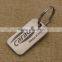 High quality matt zinc alloy keychain/blank rectangle key chain with business logo                        
                                                                                Supplier's Choice