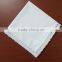 White cotton woman handkerchief with lace edge