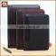 2016 New design PU bound portfolio with zipper