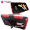 IVYMAX Free Sample Two Layer Hybrid Armor Hard Case Built in Kickstand for LG Stylus 2