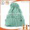 Design your own knit beanie cap from shen factory