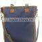 Oxford Cotton Material Tote and Shoulder Multifuction for Study or Daily Used Bag