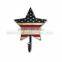 New Design Chic Iron Plaque Wood Wall Hanger Longping