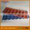 Classical Wanael roof tile factory sell SONCAP/CE approved stone chips coat zinc roof sheet price