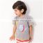 OEM/ ODM Children's T-Shirts little fish 100% cotton with high quality fabric and paint care every inch of your sweetheart skin