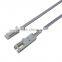 IP20 12V custom made ultra thin flexible led 2 pin female plug led connectors