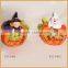 wholesale ceramic hawlloween pumpkin with tealight holder