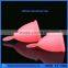 Cheap Price Wholesale Reusable Lady's Soft Medical Silicone Menstrual Cup