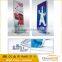 led frameless fabric light box/big size advertising board without border