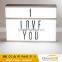 Retro Cinema Light Box Lamp Light Cinematic Style Light Box With Letters