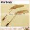 New design men alloy leaf lapel pin for suits, leave brooch