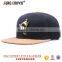 custon fabric snap back hat/fashion stylish snap back hat/6 panel snap back hat