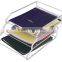 Custom acrylic letter tray