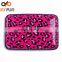 Luckiplus Inventory Leopard Pattern Aluminum Wallets Identity Theft Blocker