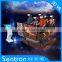factory hot sale mobile theater movie cinema with truck simulator