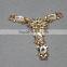 Fashion shoe decorative buckels hot seeling shoe rhinestone accessories for sandals