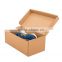 Single wall corrugated office paper storage box, cheap hat box for shoe packing