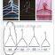 Hot sale strong laundry metal wire hanger