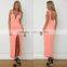 2014 Hot selling dress in Australia sexy split maxi dresses maxi dresses long open back