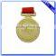 Factory die cast zinc alloy antique brass custom sports medal