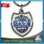 Popular custom logo american football printing keychain