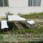 durable180cm white plastic folding meeting table and chair with lock/high quality office plastic meeting table