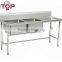 assembly Double Sink with Table