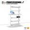 Modern office furniture kd metal books/magazine racks