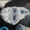 Natural blue calcite crystal geodes for wholesale
