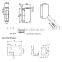 BSG 100mm sensing distance PNP photoelectric switch sensor