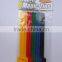 Custom polyester hook and loop cable ties, cheap hook and loop cable tie