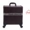 2016 cheapest professional PVC rolling cosmetic makeup case beauty box
