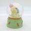 Funny wedding gift snow globe with bear design
