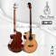 wood bass guitar OEM
