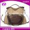 new style washed canvas bag neutral leisure outdoor weekender bag canvas